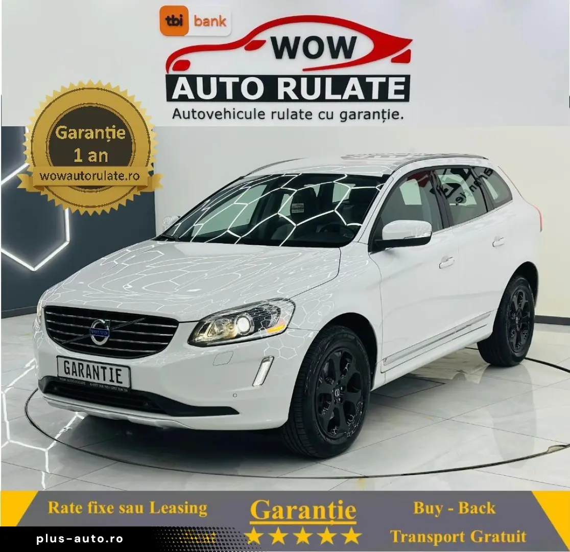 VOLVO Xc-60 2014 2.0D E6 Garantie 12 Luni Rate Avans 0 Doar