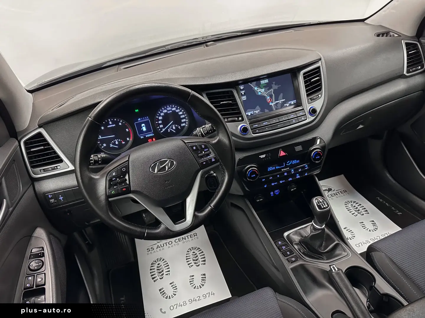 Hyundai Tucson blue 1.7 CRDi 2WD Style