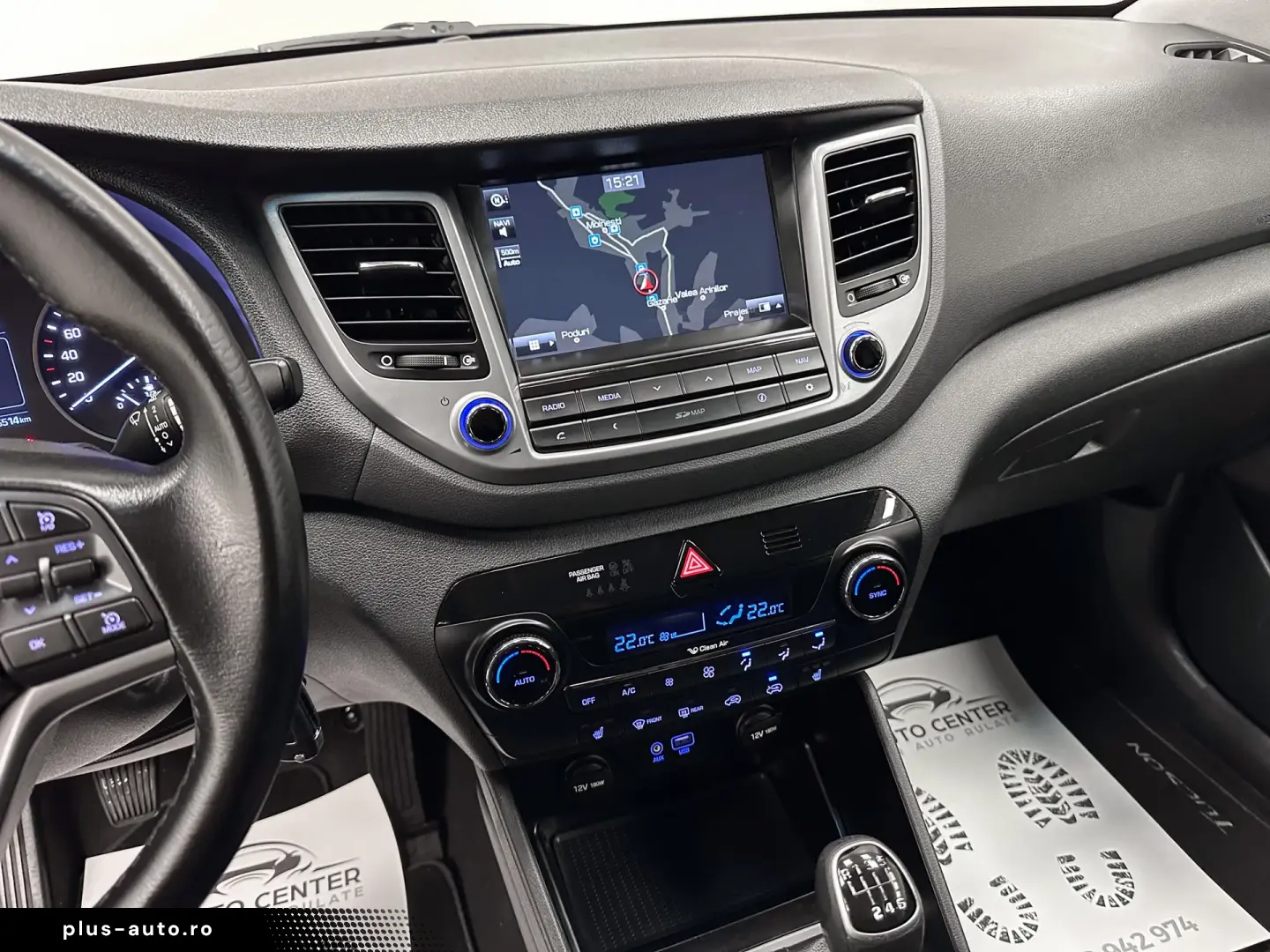 Hyundai Tucson blue 1.7 CRDi 2WD Style