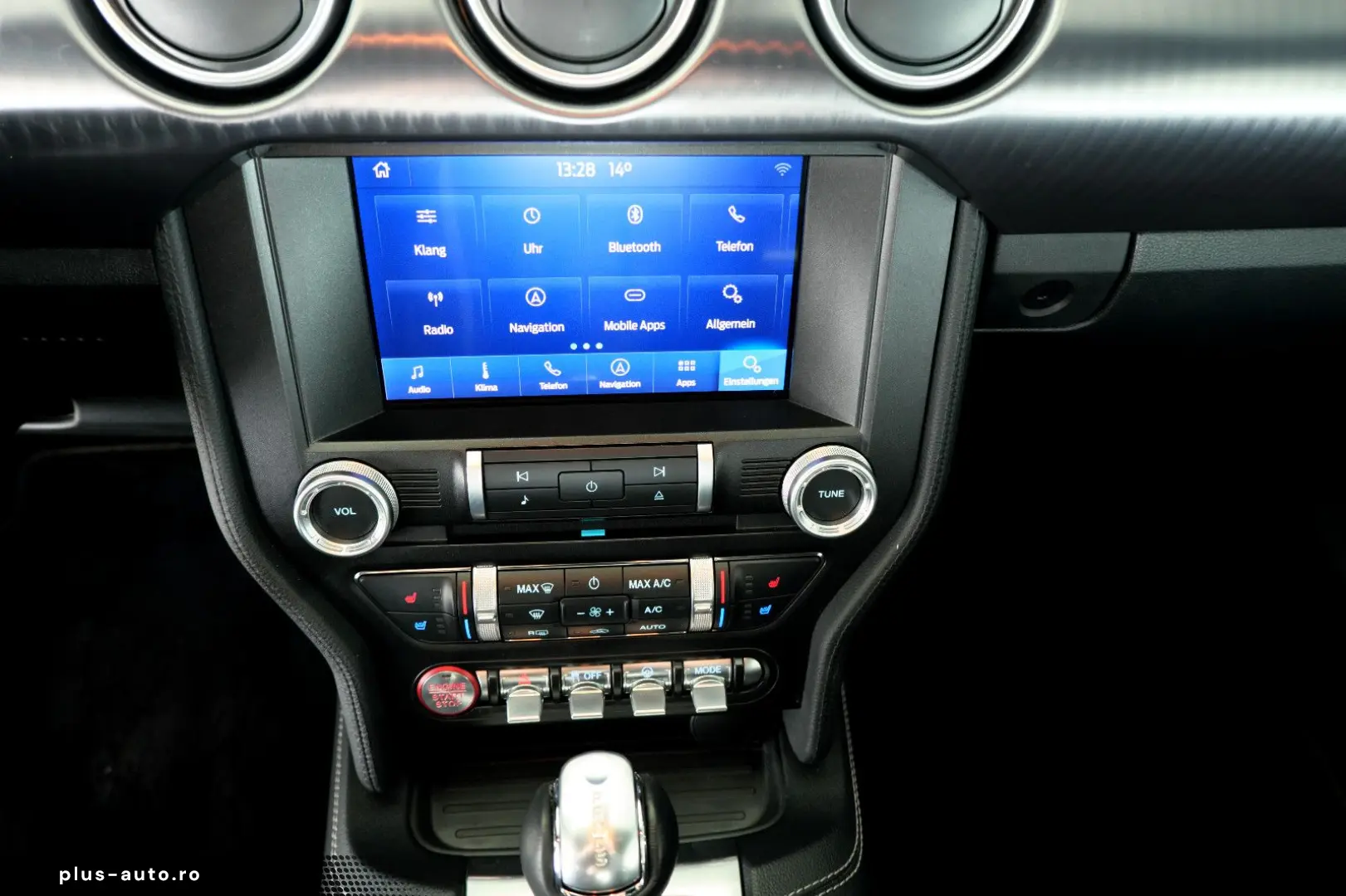 FORD Mustang Mach 1 B&O Klappenauspuff Deutsch