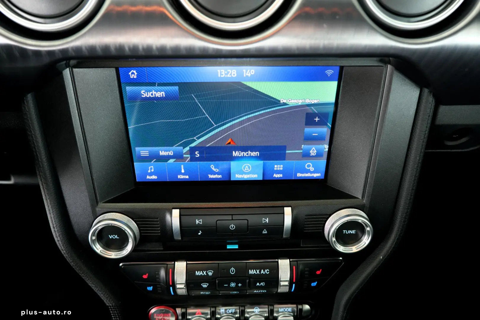 FORD Mustang Mach 1 B&O Klappenauspuff Deutsch