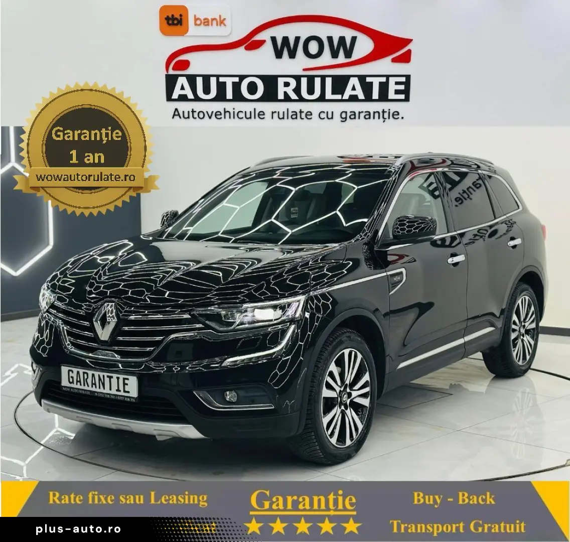 RENAULT KOLEOS 2018 2.0D E6 4X4 Garantie 12 Luni Rate Avans