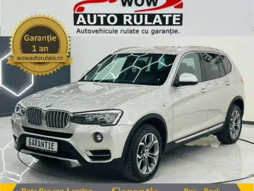 BMW X3 2017 2.0D E6 Garantie 12 Luni Rate AVans 0 Doar Cu Bu
