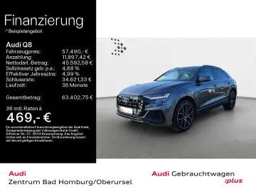 AUDI Q8 55 TFSI quattro S line Navi Matrix Alu B&O PD