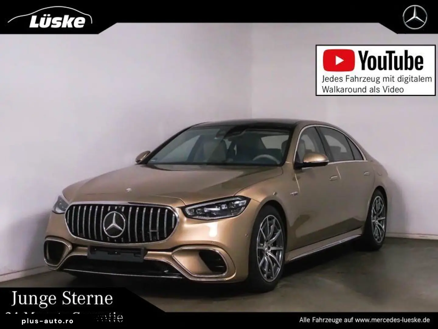 MERCEDES-BENZ S 63 AMG E Performance GOLD macchiato &hellip;