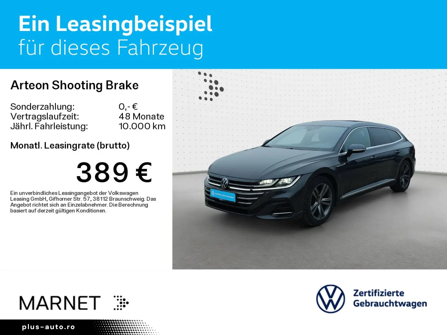 VW Arteon Shooting Brake 2.0 TDI DSG  R-Line  Navi