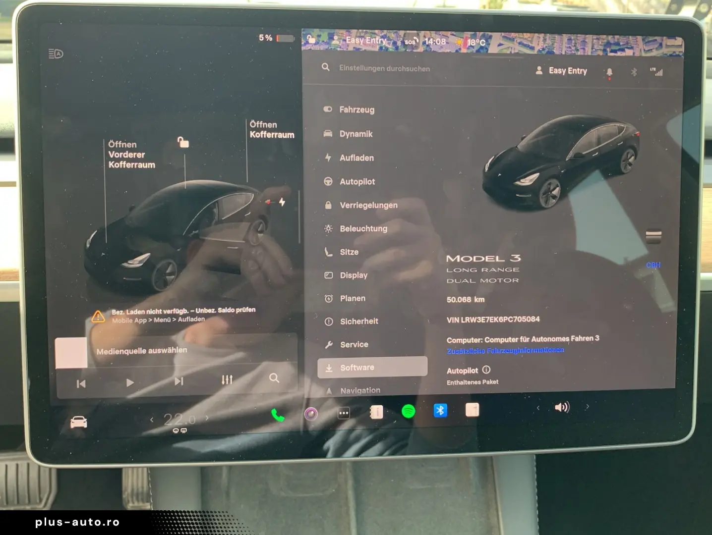 TESLA Model 3 Long Range AWD  1.Hand