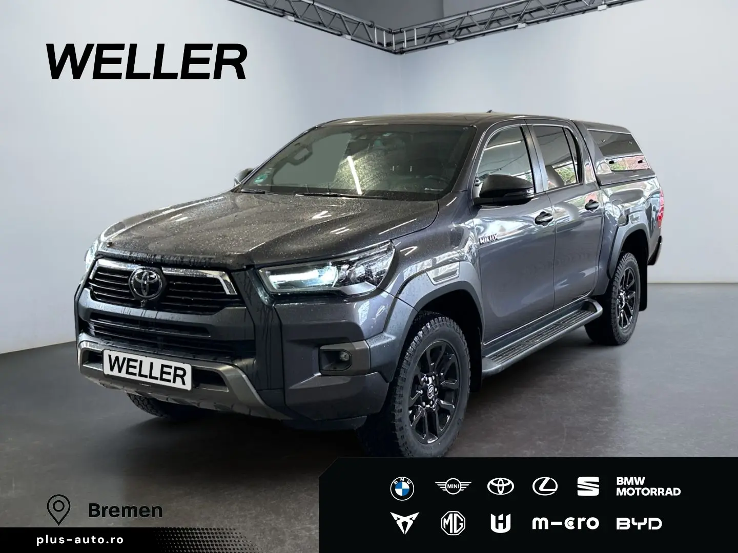 TOYOTA Hilux 4x4 Double Cab Invincible  Hardtop AHK 360