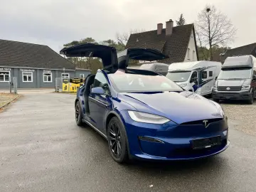 TESLA Model X Plaid Yoke 6-Seat AHK 8x22Zoll Autopilot