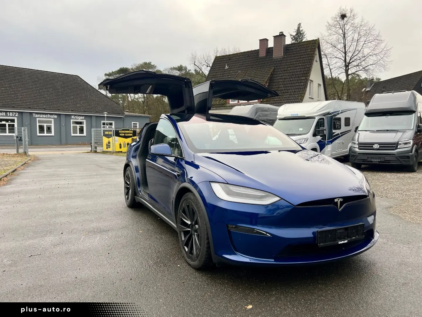 TESLA Model X Plaid Yoke 6-Seat AHK 8x22Zoll Autopilot