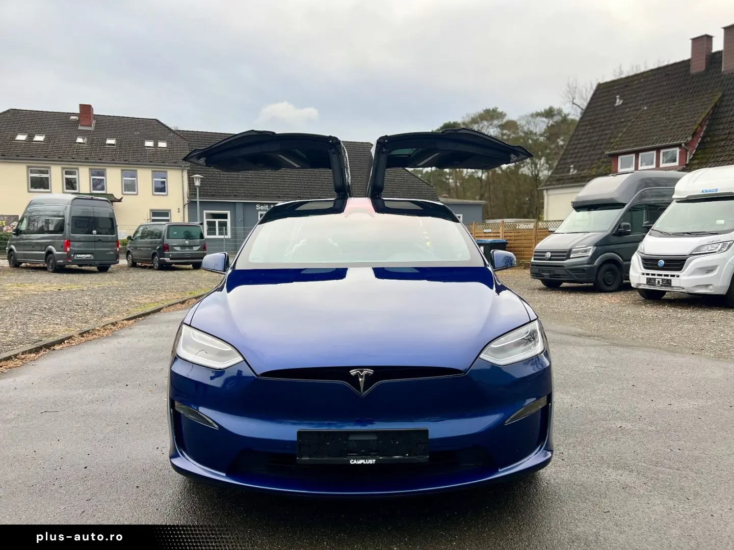 TESLA Model X Plaid Yoke 6-Seat AHK 8x22Zoll Autopilot