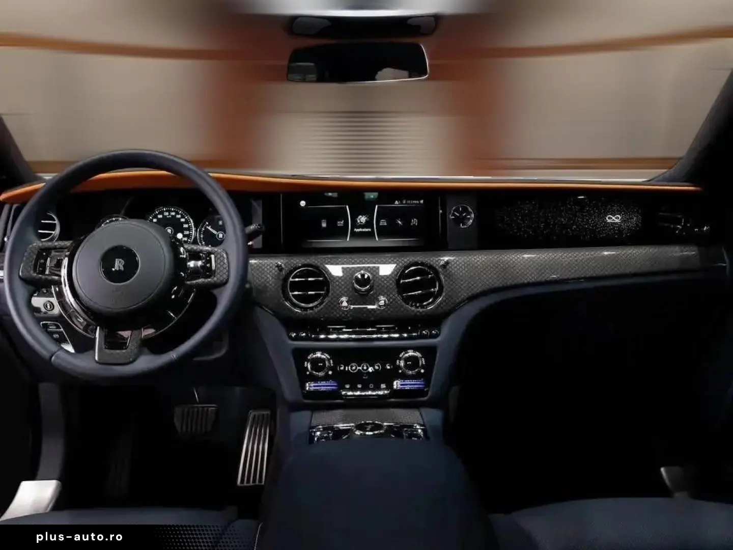 ROLLS ROYCE Ghost Black Badge HUD TV Massage