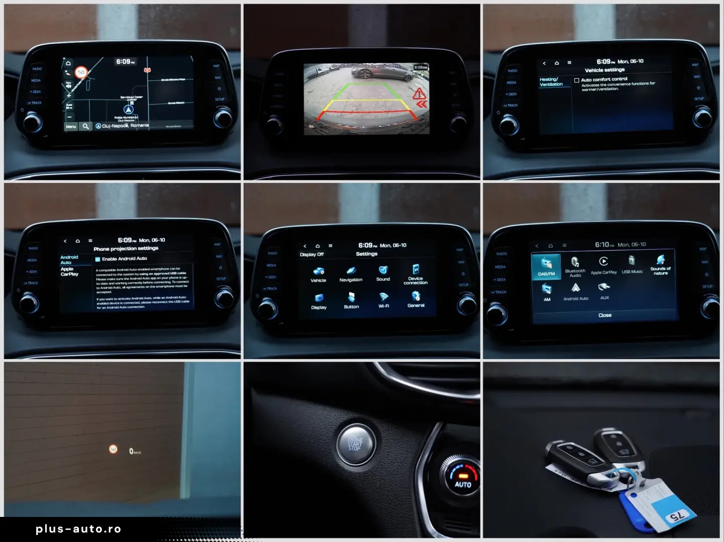 Hyundai Santa Fe blue 2.0 CRDI 4WD Premium