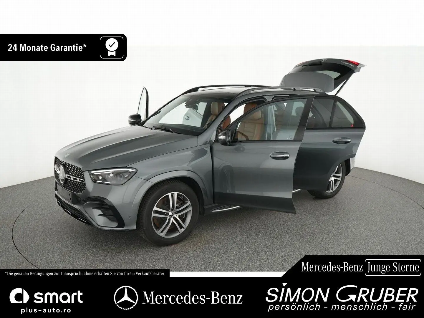 MERCEDES-BENZ GLE 350 de 4M AMG Pano Burm Airmatic Leder AHK