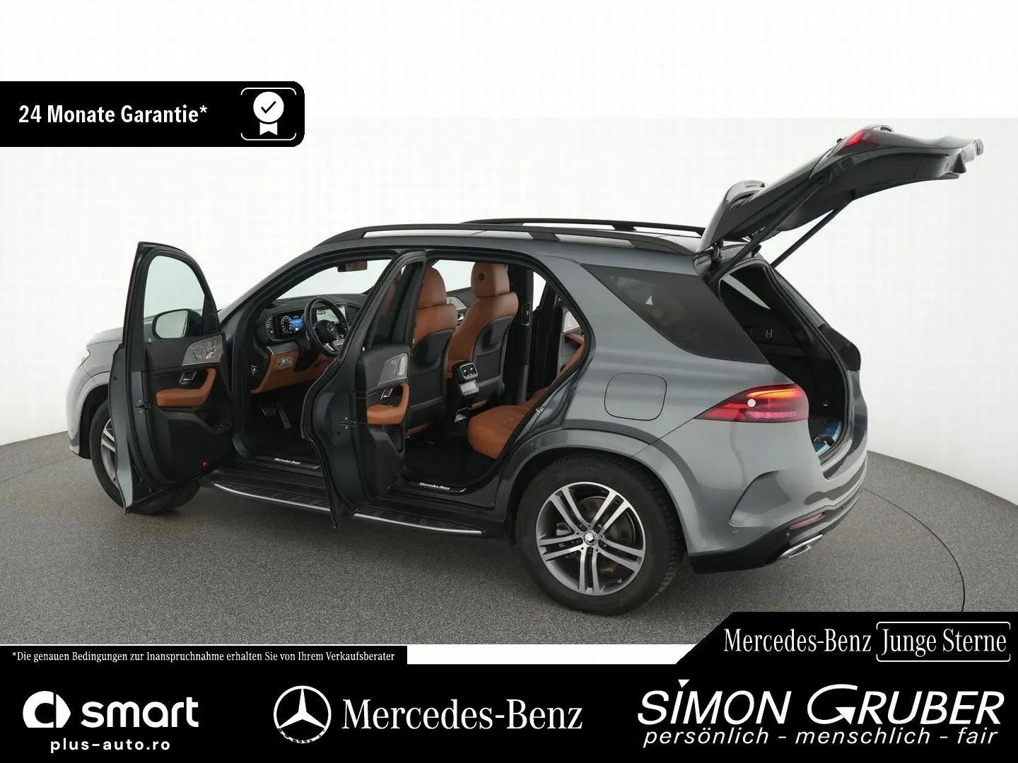 MERCEDES-BENZ GLE 350 de 4M AMG Pano Burm Airmatic Leder AHK