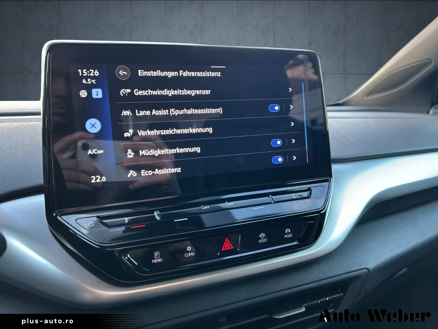 VW ID.4 Pure Performance LED Apple CarPlay Android