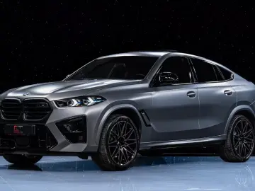 BMW x6 M Competition Frozen Grey