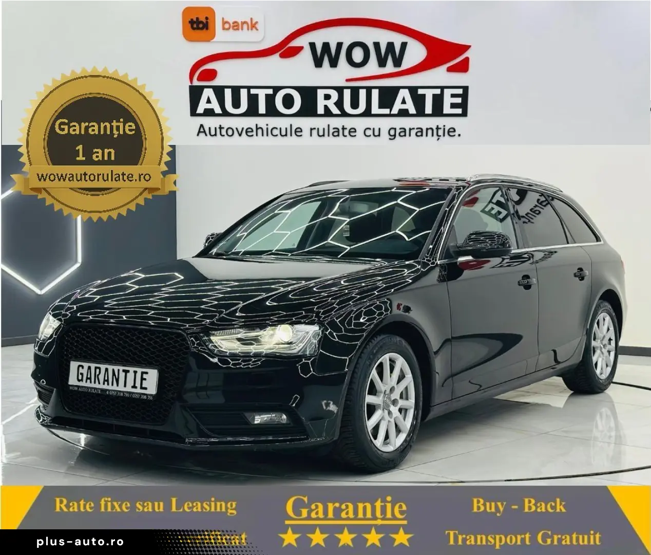 AUDI A4 2015 2.0D E6 Garantie 12 Luni Rate Avans 0 Doar Cu B