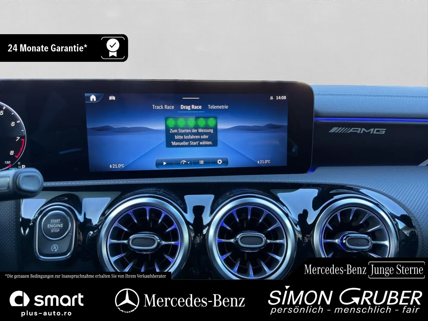 MERCEDES-BENZ A 45 S AMG Perfo Sitz Driver`s Pano HUD Burm