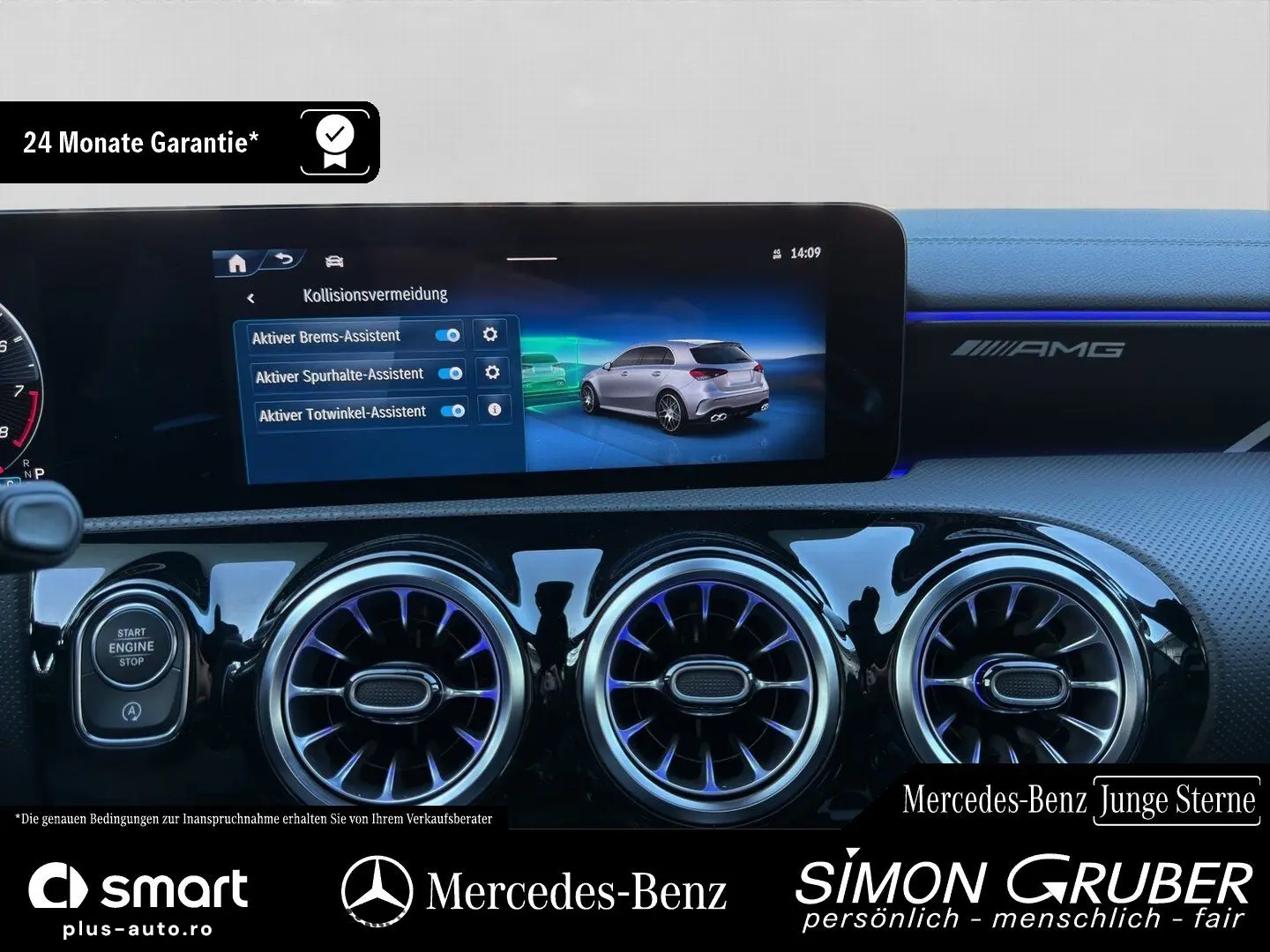 MERCEDES-BENZ A 45 S AMG Perfo Sitz Driver`s Pano HUD Burm