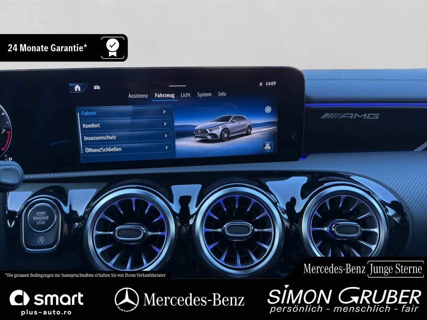 MERCEDES-BENZ A 45 S AMG Perfo Sitz Driver`s Pano HUD Burm