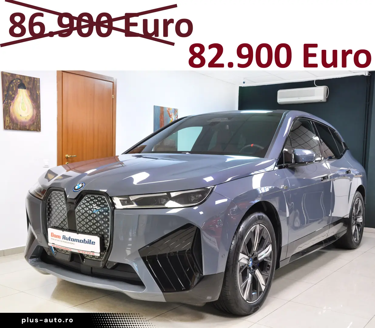 BMW iX M60 540CP 1.015 NM 3 8s doar 1.919 km