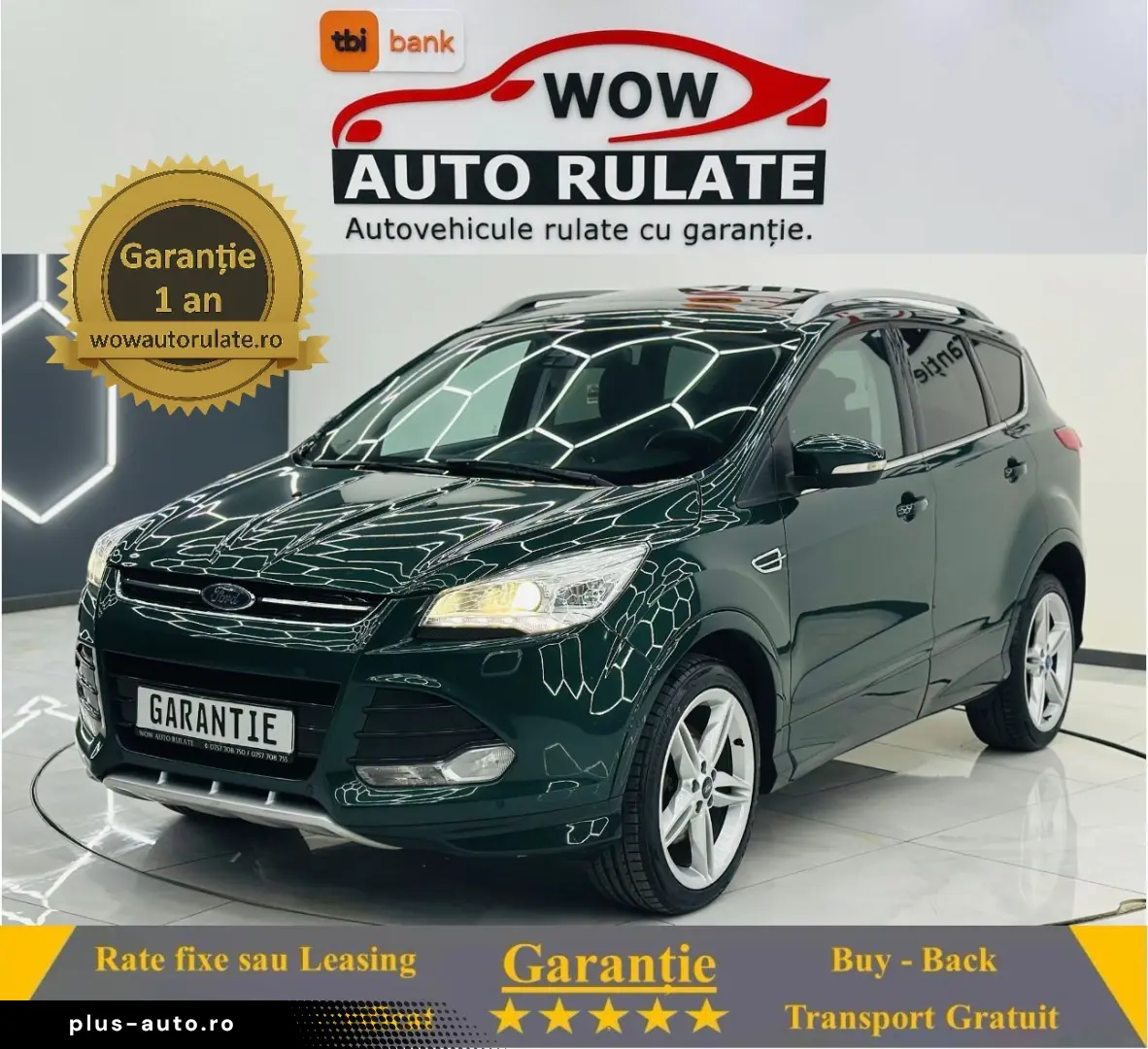 FORD KUGA 2016 2.0D E6 4x4 Garantie 12 Luni Rate Avans 0 Doa