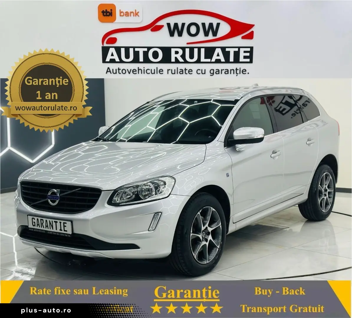 VOLVO Xc-60 2016 2.0D E6 Garantie 12 Luni Rate Avans 0 Doar