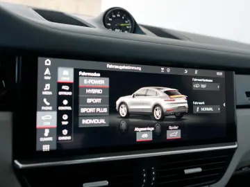 PORSCHE Cayenne Coupe E-Hybrid SportDesign Abgas Matrix