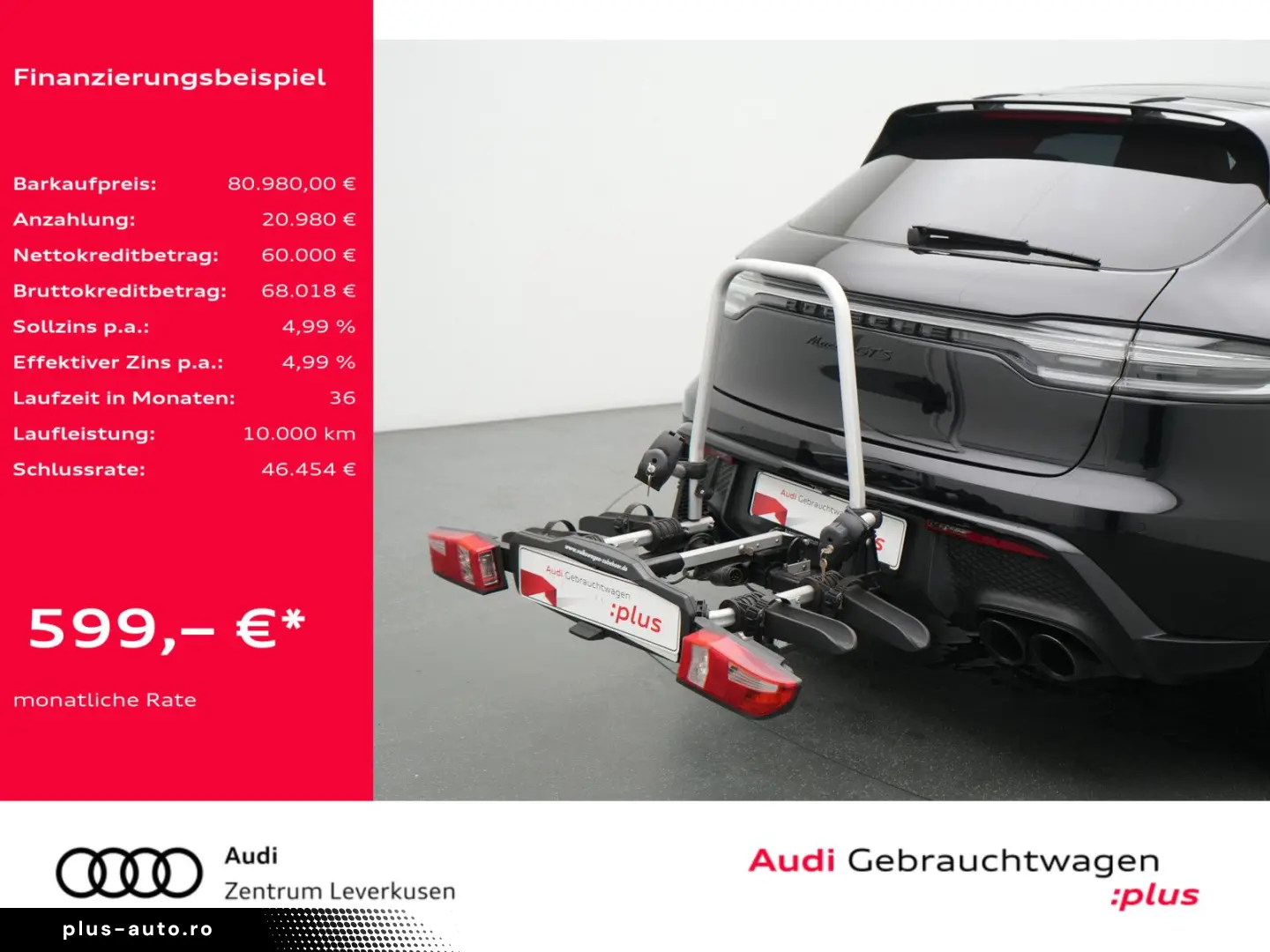 PORSCHE Macan GTS SPORT CHRONO PANO AHK BOSE PDLS  PASM