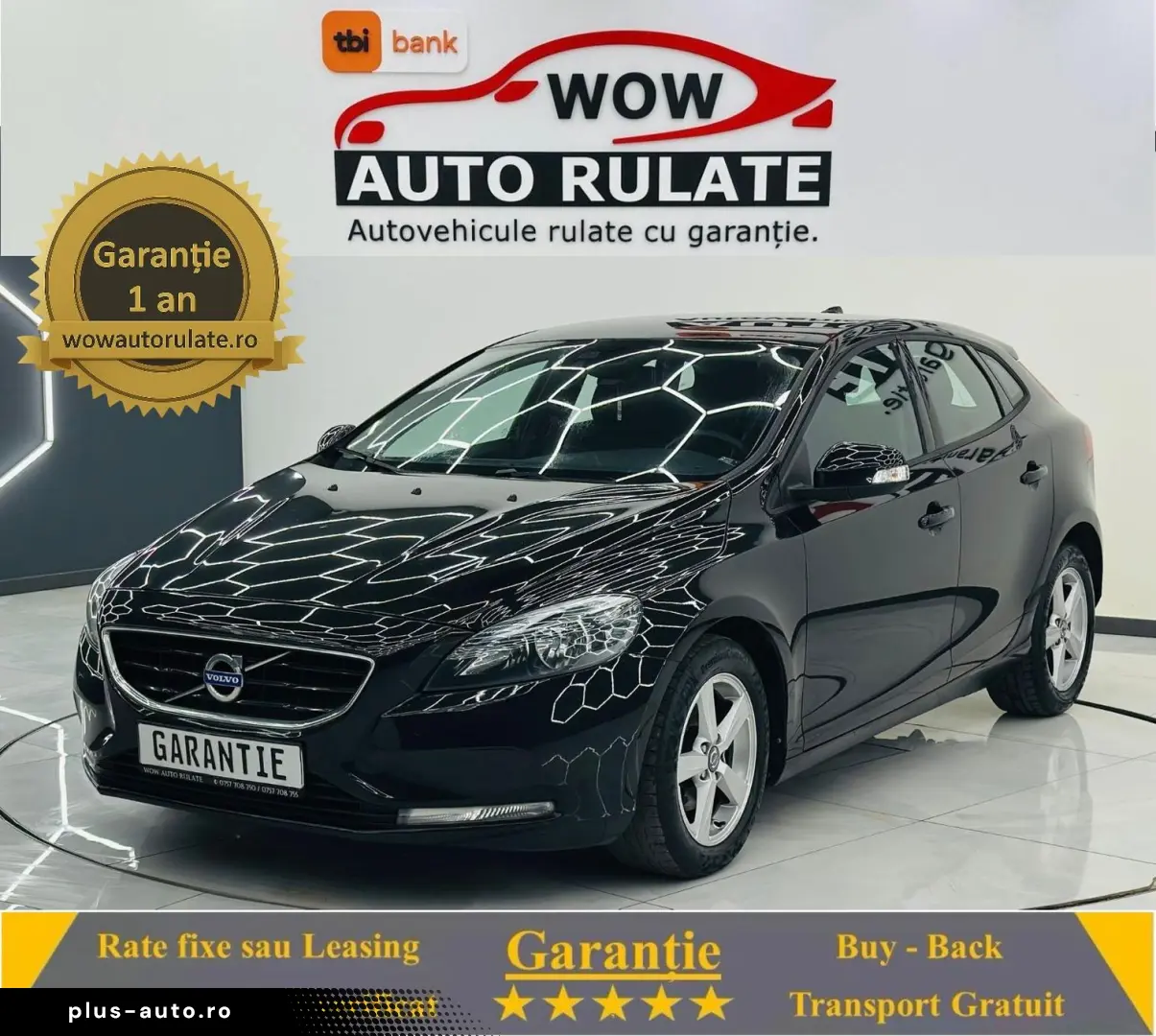 VOLVO V40 2013 1.6D E5 Garantie 12 Luni Rate Avans 0 Doar Cu