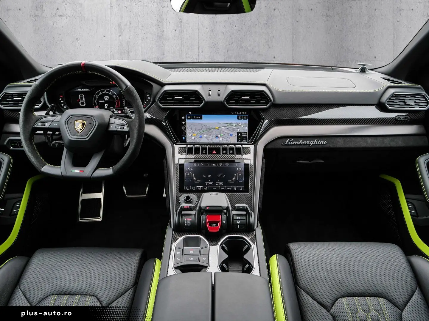 LAMBORGHINI Urus Perfomante Nero Helene  Full Exterior Carbo