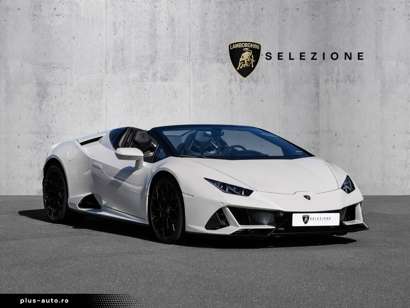 LAMBORGHINI Huracán EVO Spyder Balloon White  Lift  Sensonum