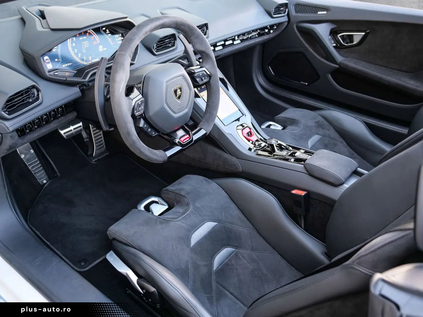 LAMBORGHINI Huracán EVO Spyder Balloon White  Lift  Sensonum