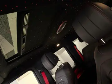 MERCEDES-BENZ BLACK ON BLACK BRABUS SOUND STERNENHIMMEL VOLL