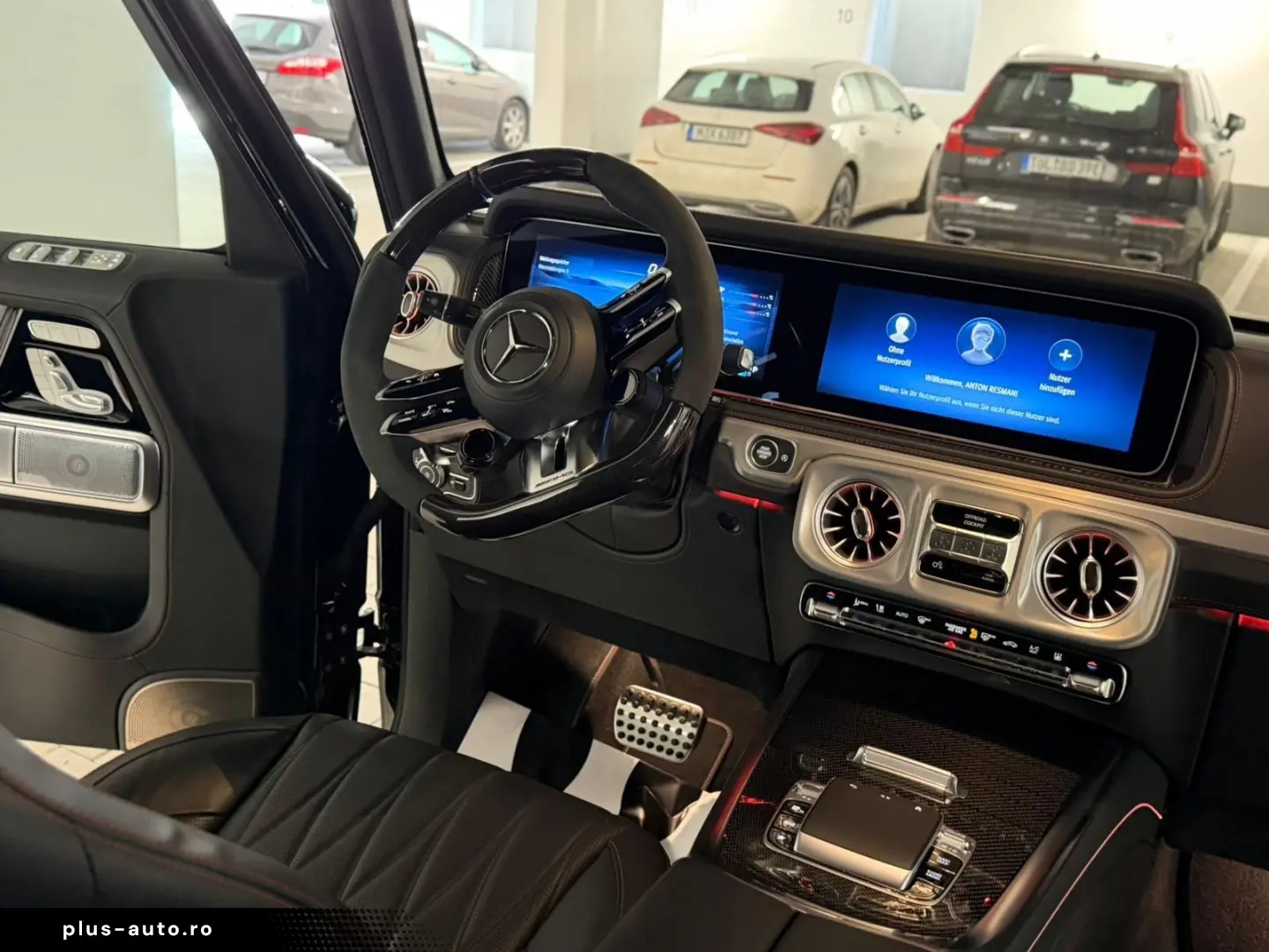 MERCEDES-BENZ BLACK ON BLACK BRABUS SOUND STERNENHIMMEL VOLL