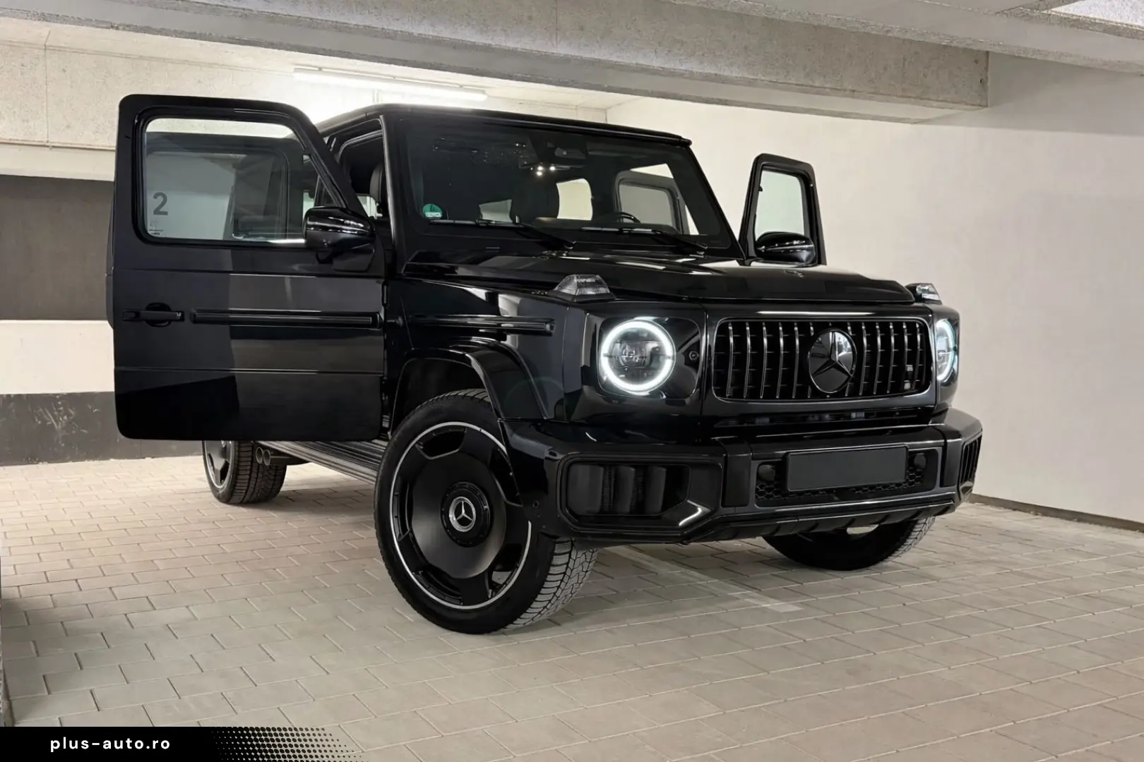 MERCEDES-BENZ BLACK ON BLACK BRABUS SOUND STERNENHIMMEL VOLL