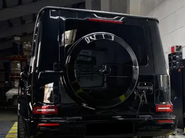 MERCEDES-BENZ BLACK ON BLACK BRABUS SOUND STERNENHIMMEL VOLL