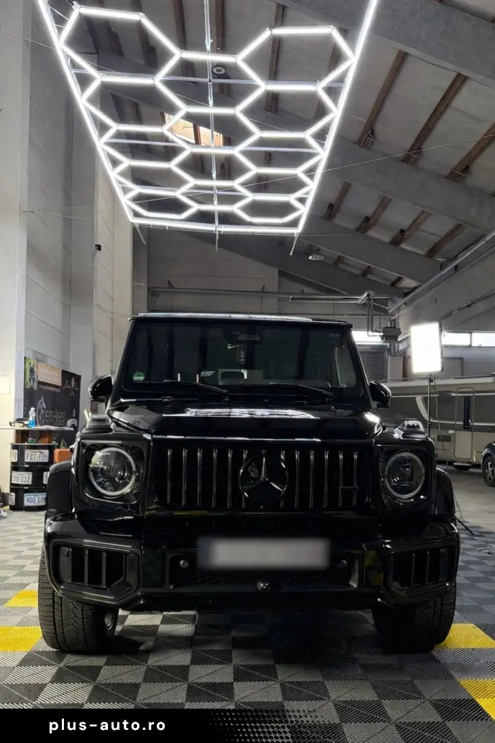 MERCEDES-BENZ BLACK ON BLACK BRABUS SOUND STERNENHIMMEL VOLL