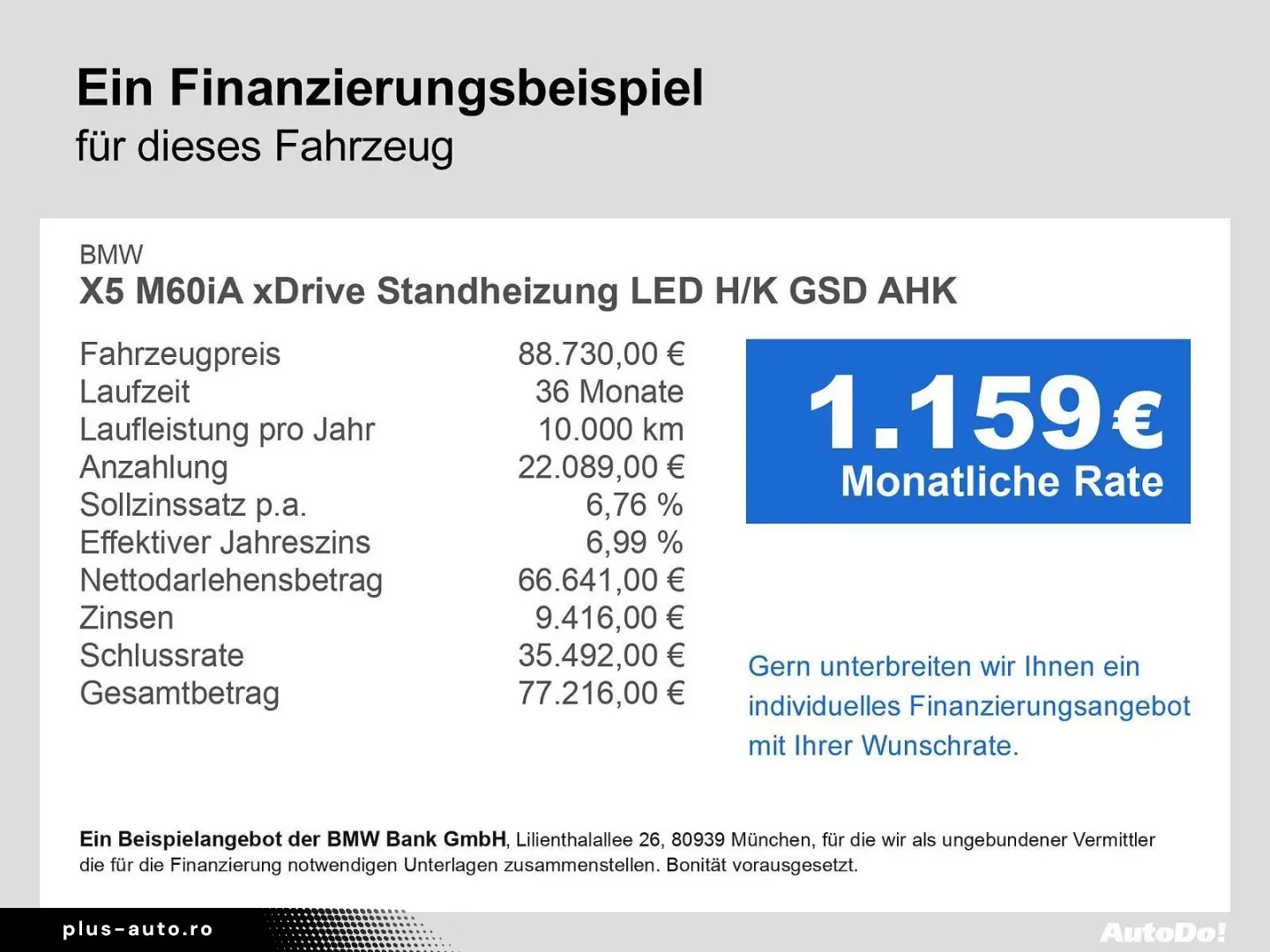 BMW X5 M60i xDrive Standheizung LED H K GSD AHK HUD