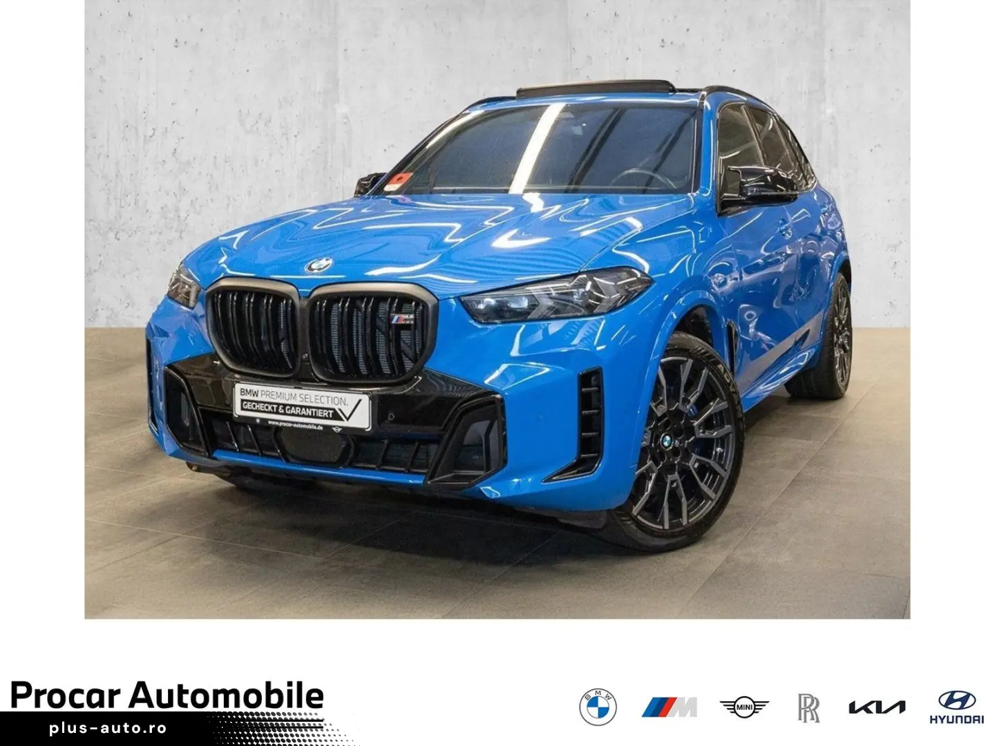 BMW X5 M60i xDrive ENZIANBLAU M-PRO STHZ PA  DAPROF