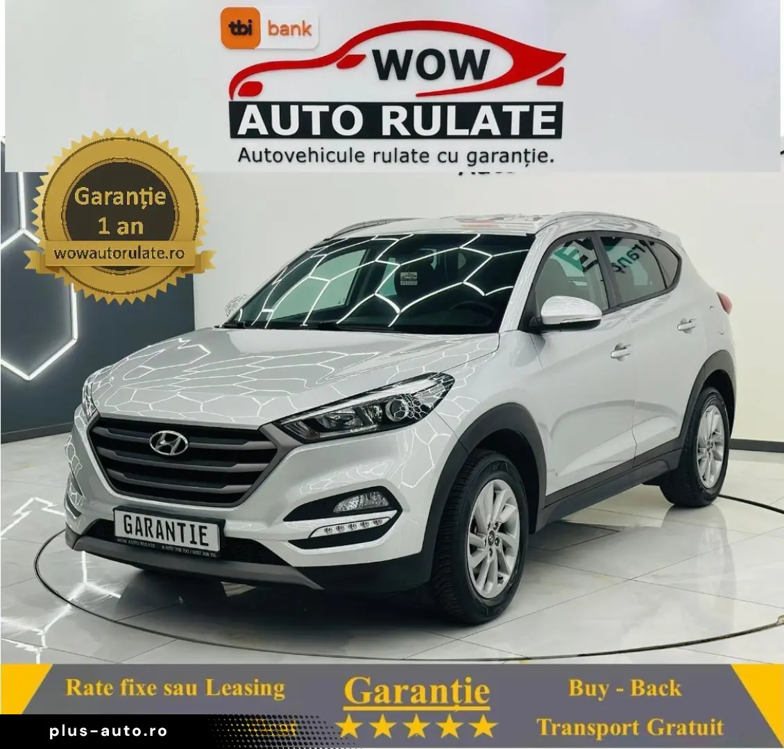 HYUNDAI TUCSON 2018 1.6i E6 Garantie 12 Luni Rate Avans 0 Do