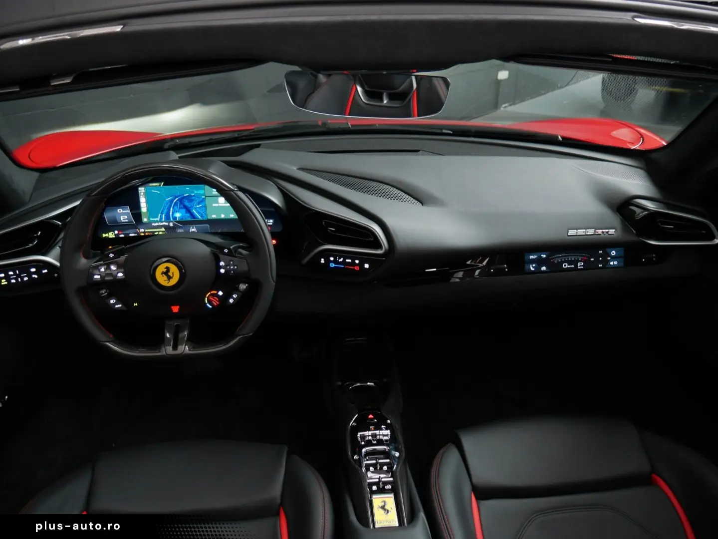 FERRARI 296 GTS Racing Lift JBL LED-Carbon Display 5Year