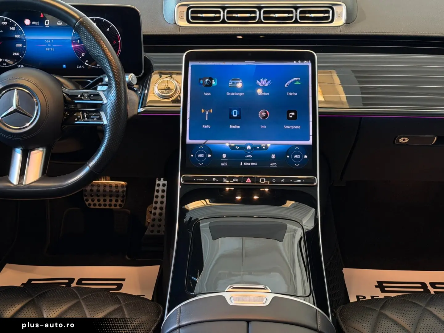 MERCEDES-BENZ S 400 d 4M  AMG DESIGNO ACC PANO MASSAGE 360