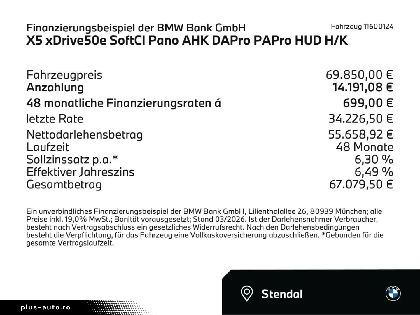 BMW X5 xDrive50e SoftCl Pano AHK DAPro PAPro HUD H K