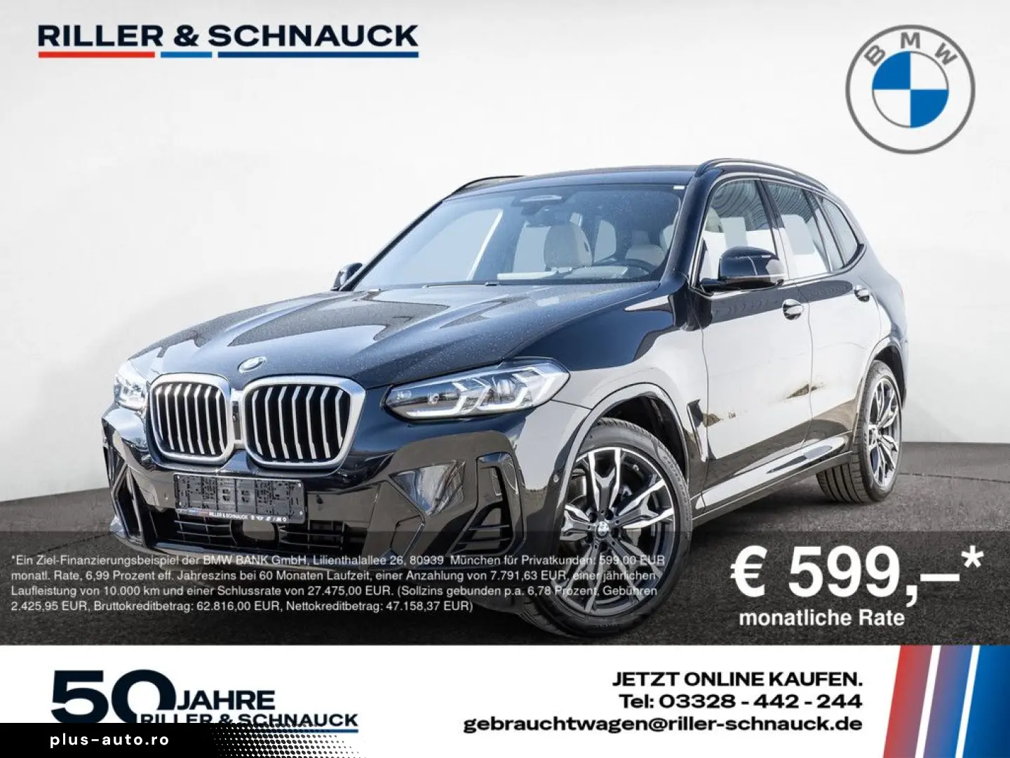 BMW X3 xDrive 30i M-Sport STANDHZ LASER PANO AHK H K