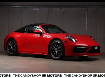 Porsche 911 Targa 4  Race Tex Guardian Red
