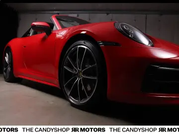 Porsche 911 Targa 4  Race Tex Guardian Red