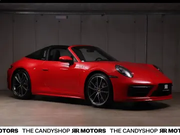 Porsche 911 Targa 4  Race Tex Guardian Red