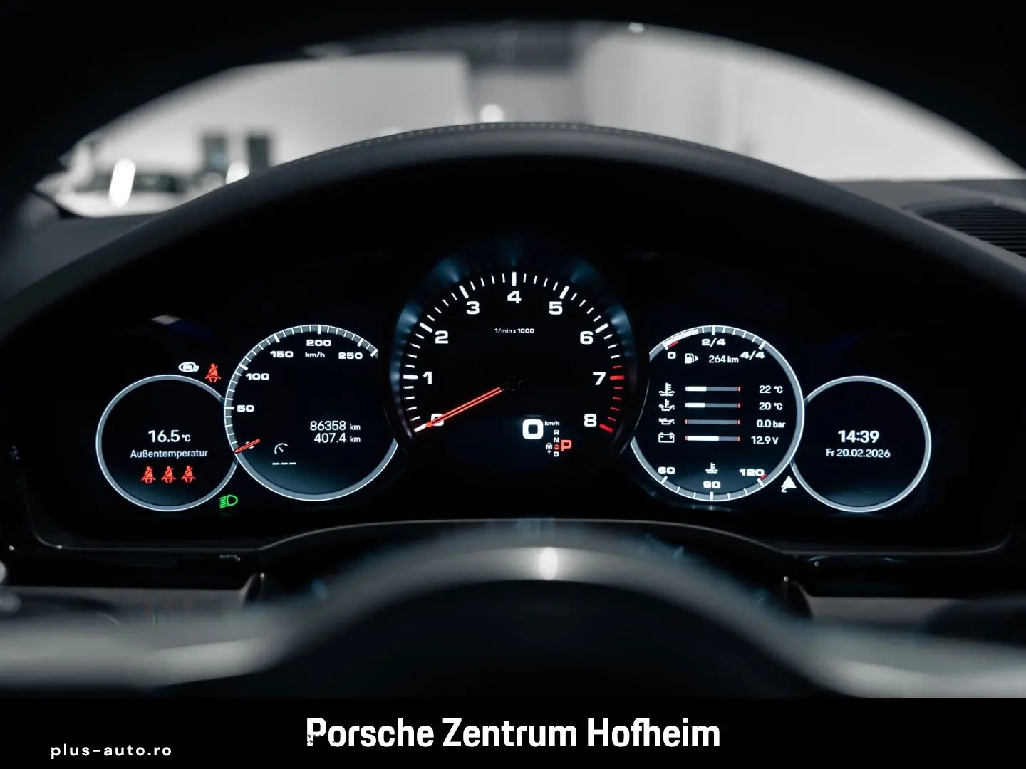 PORSCHE Cayenne LED-Matrix Soft-Close Rückfahrkamera LED